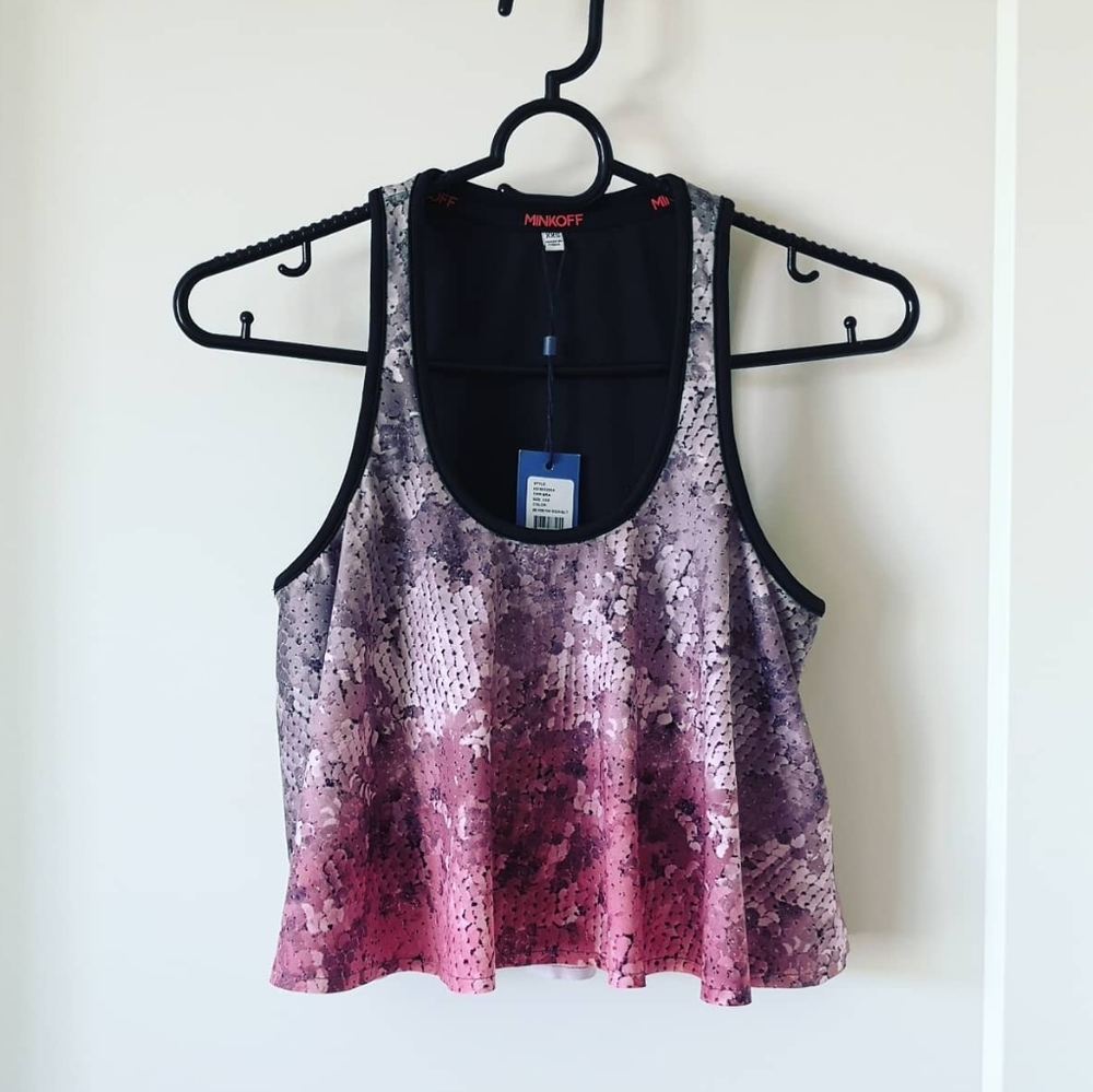 NWT rebecca minkoff tippi sports bra